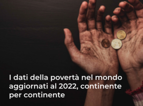 Copertina dell'articolo sulla povertà nel mondo con dati risalenti al 2022